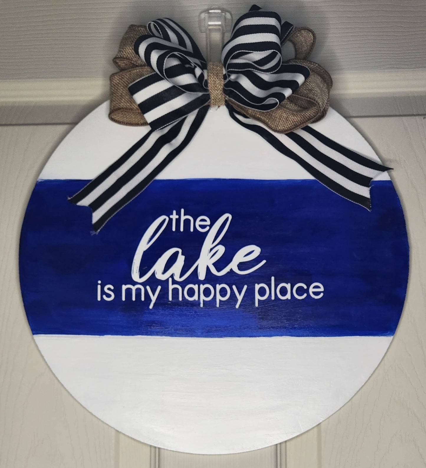 Lake sign