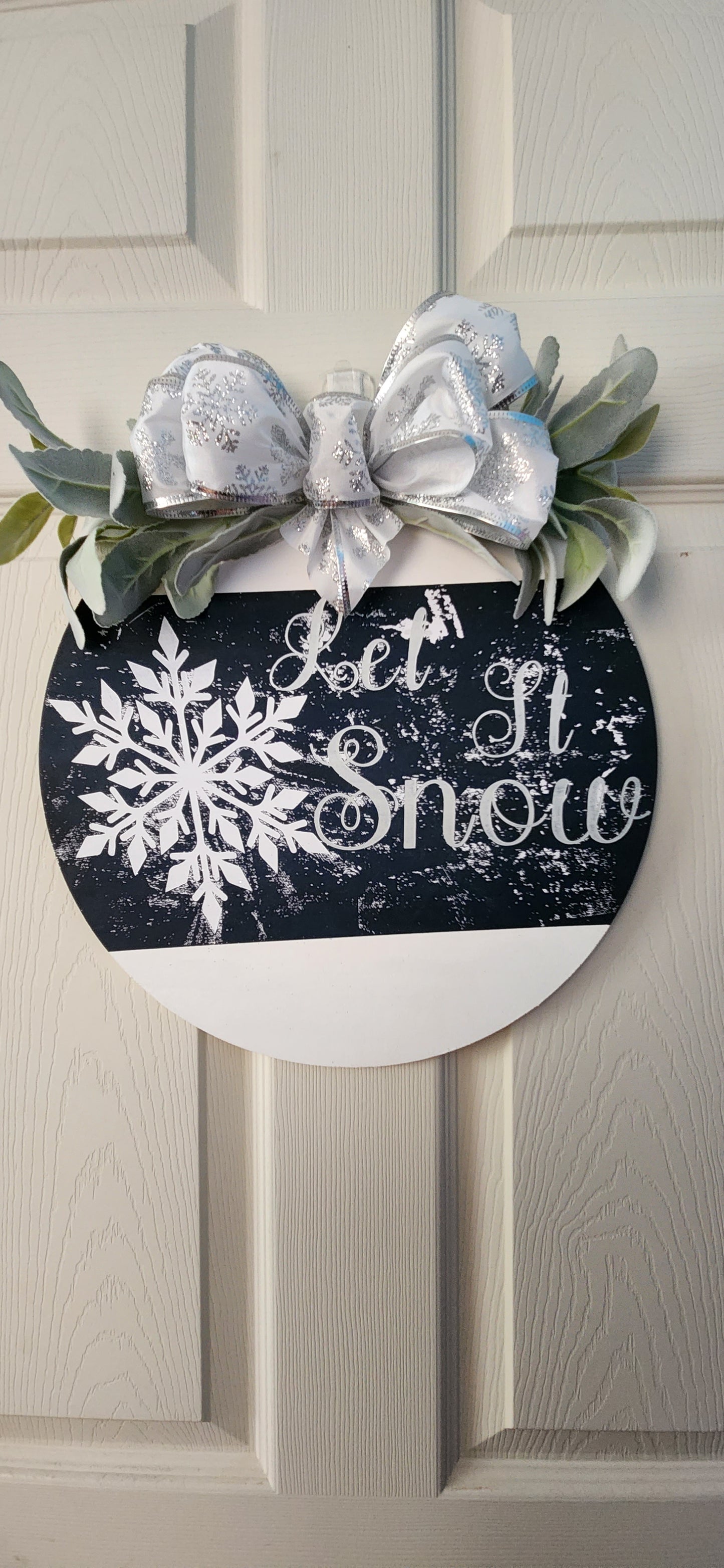 Let It Snow door sign