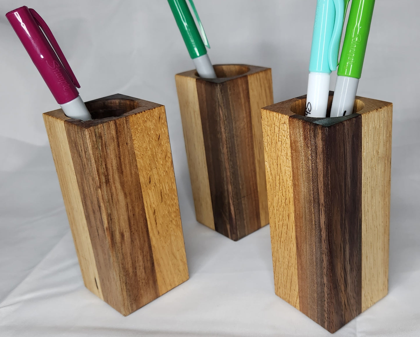 Hardwood Pencil Holder