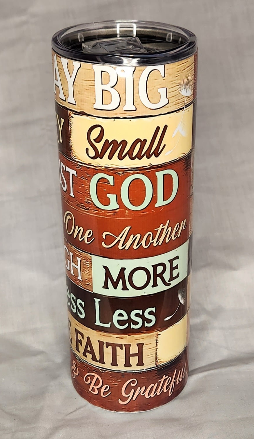 Pray Big Tumbler 20oz