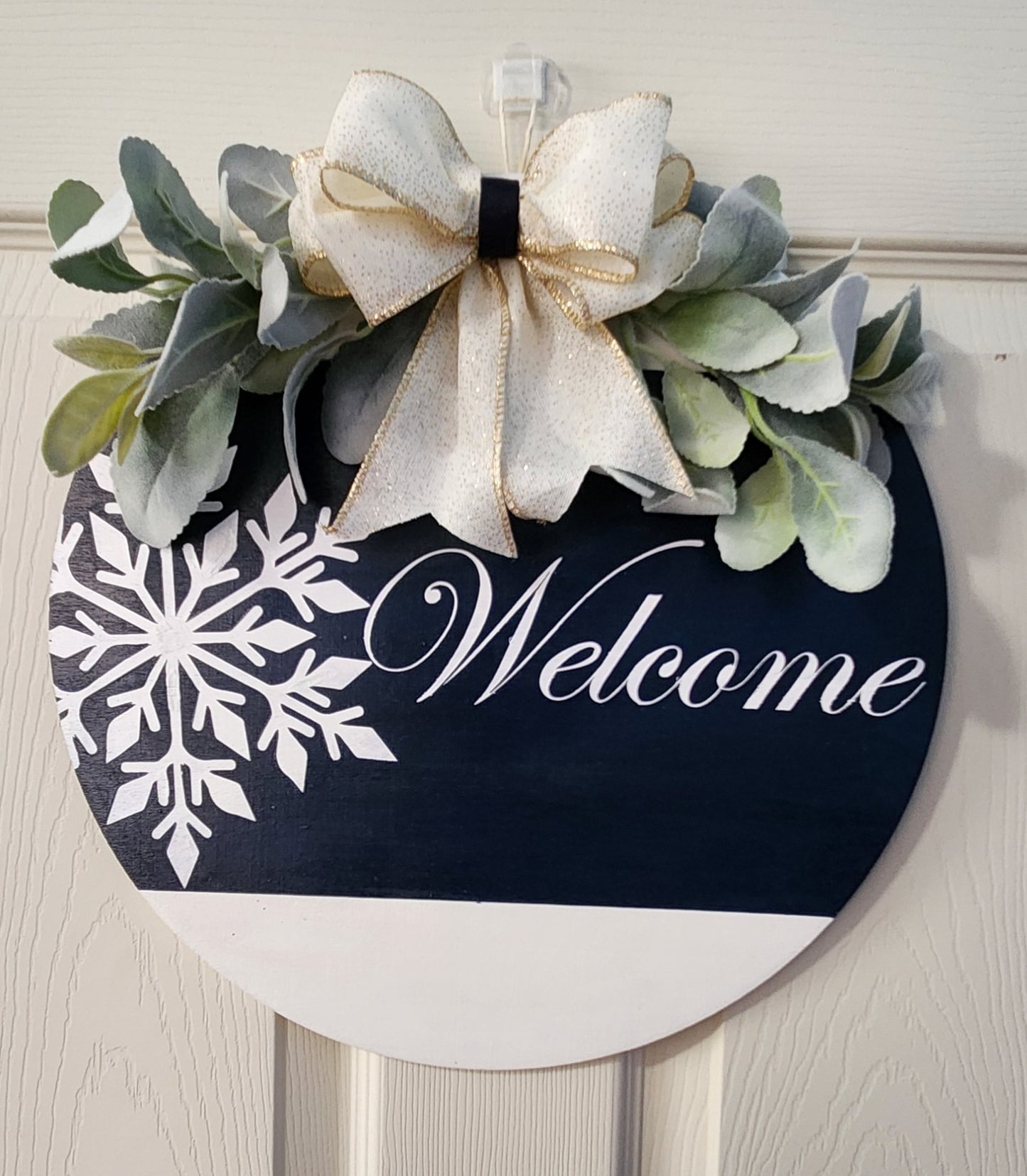 Snowflake Door Sign