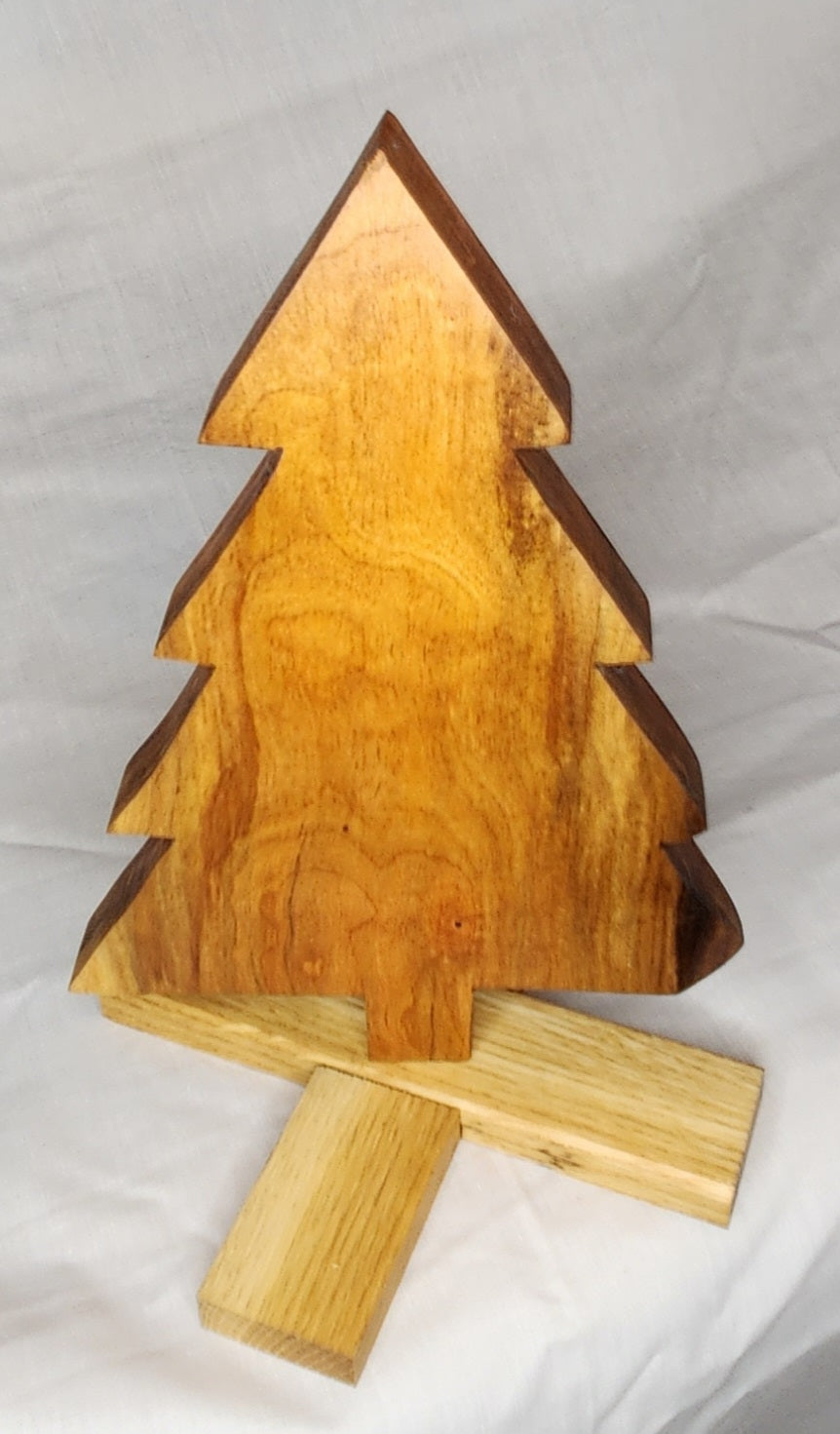 Wooden Christmas Tree with Base