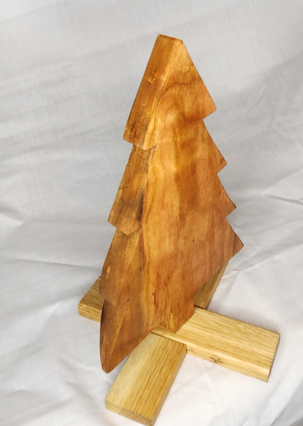 Wooden Christmas Tree with Base