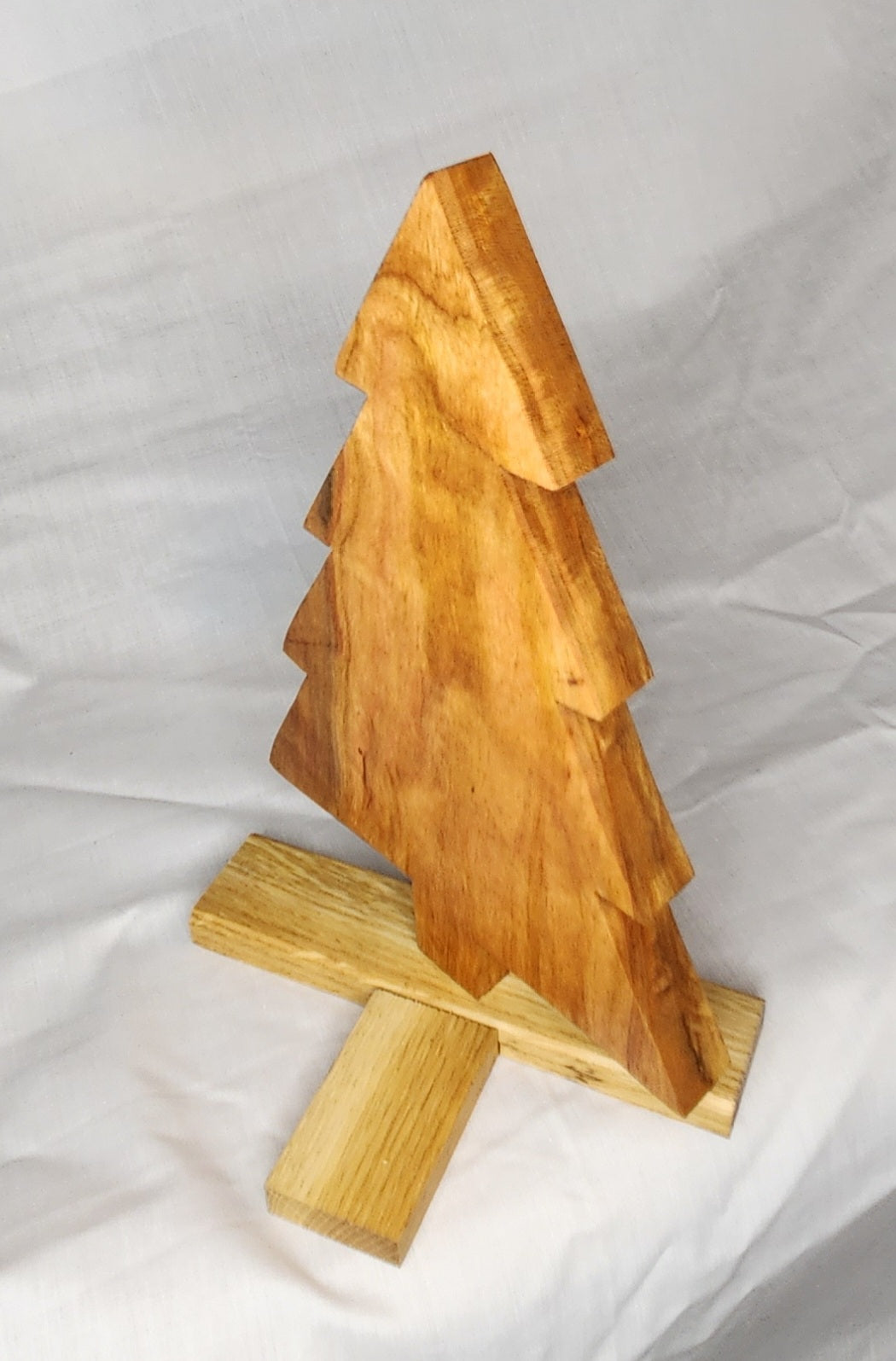 Wooden Christmas Tree with Base
