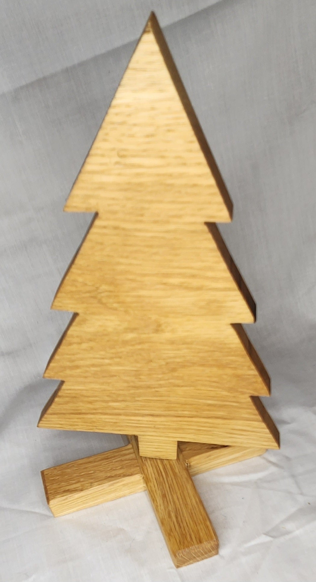 Wooden Christmas Tree with Base