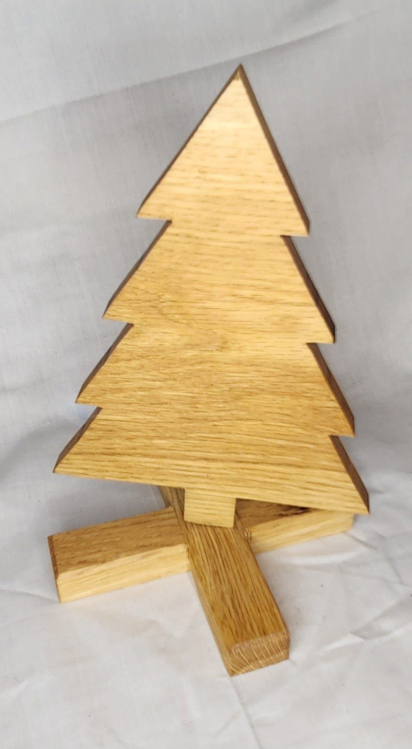 Wooden Christmas Tree with Base