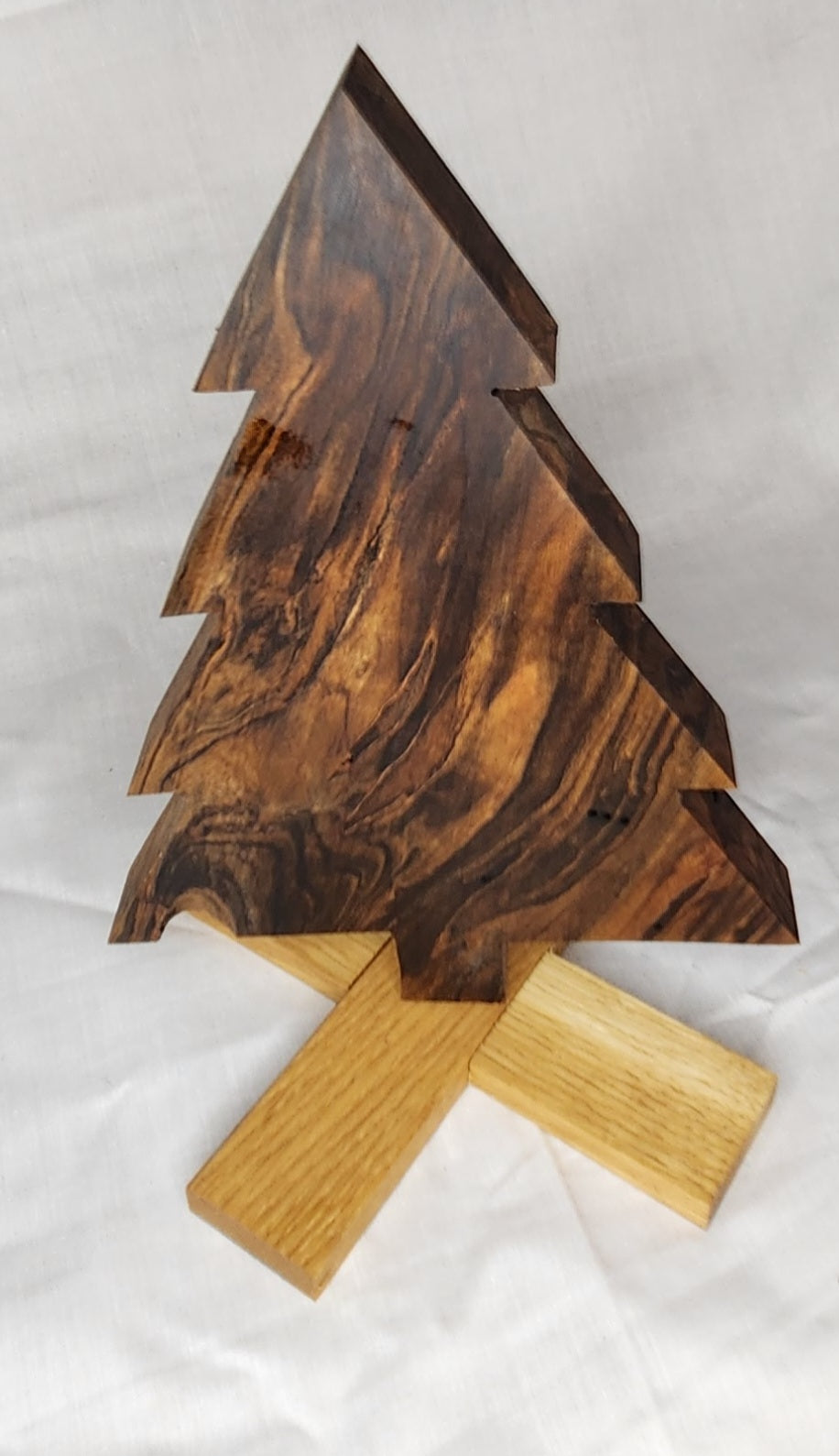 Wooden Christmas Tree with Base