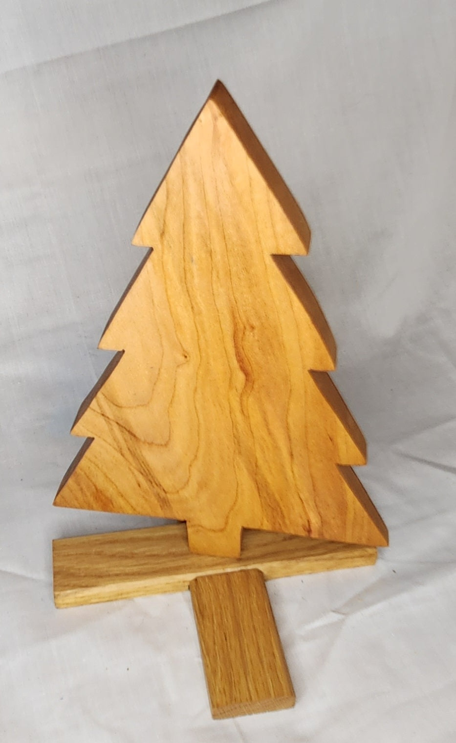Wooden Christmas Tree with Base