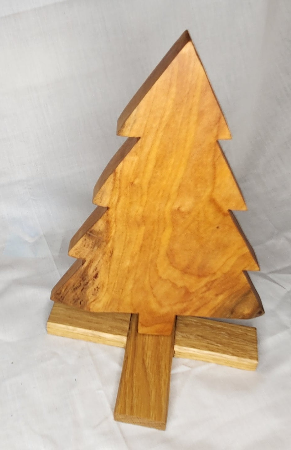 Wooden Christmas Tree with Base