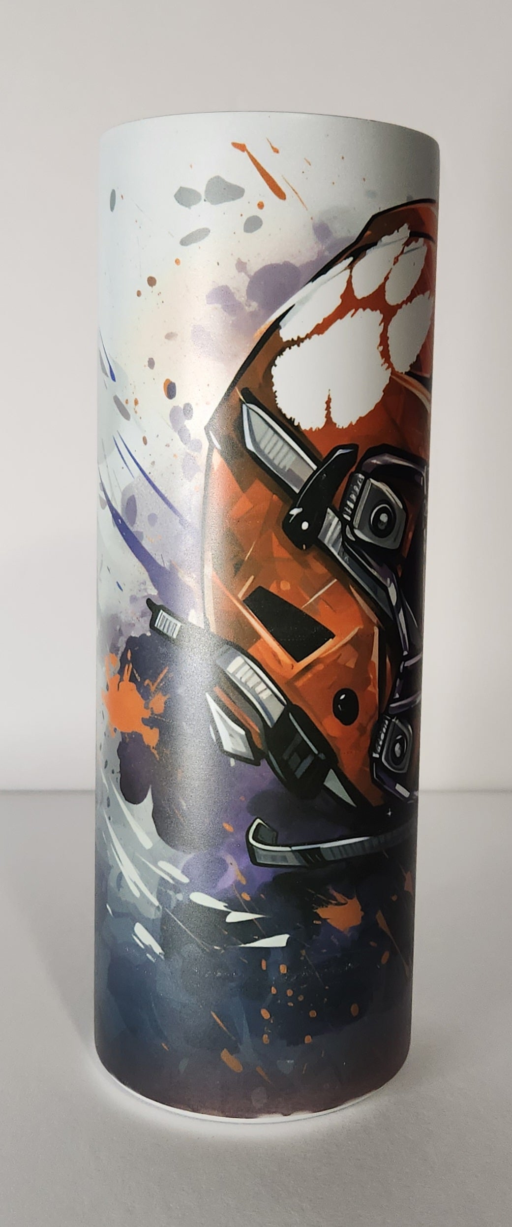 Clemson Helmet Tumbler